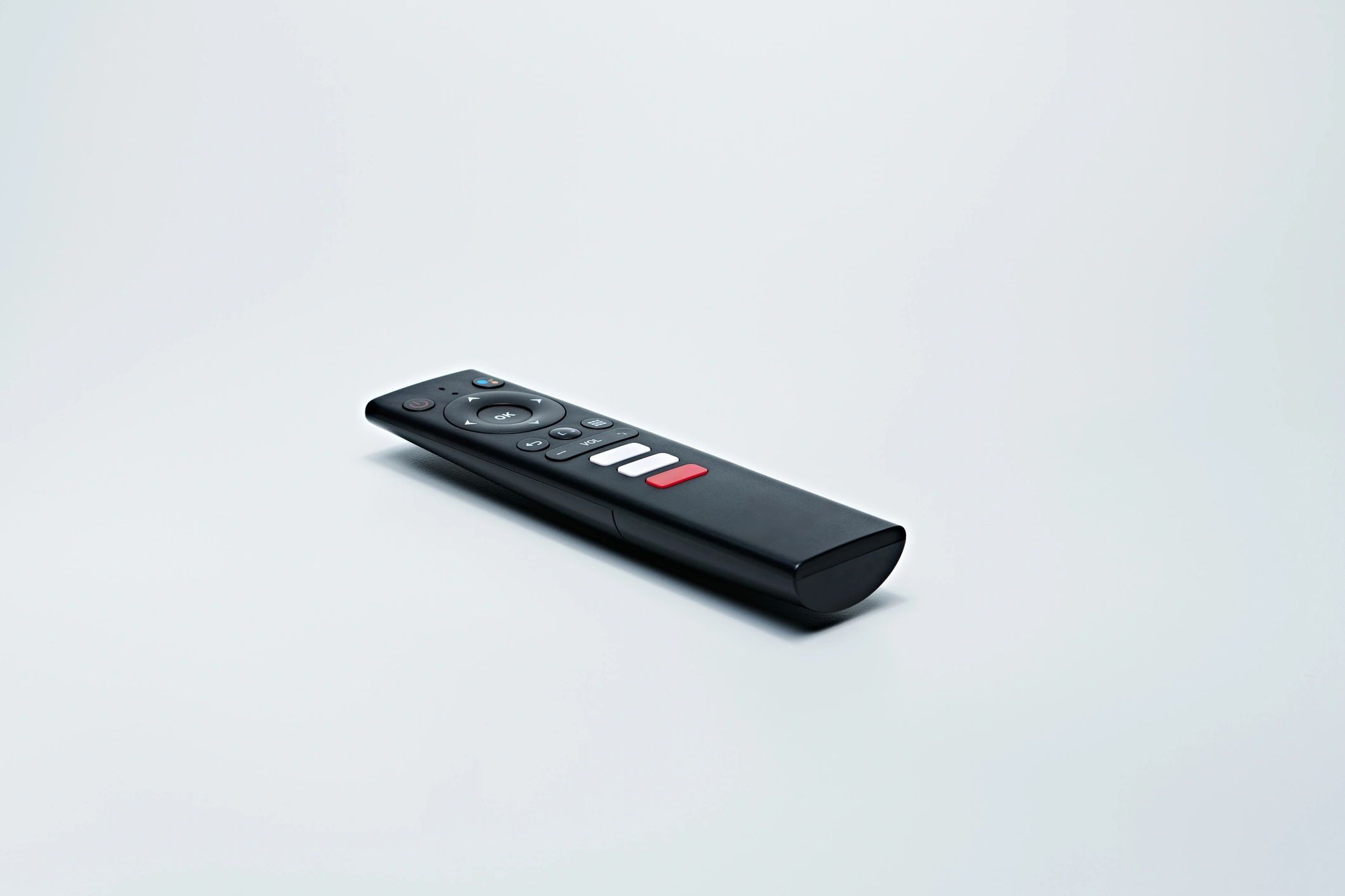 Remote control used during Patriot TV sign-in setup